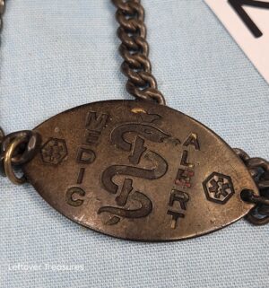 p264- Sterling Silver Medical Alert for Penicillin