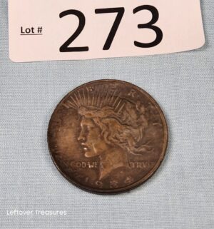 p273- 1934 Silver Peace Dollar