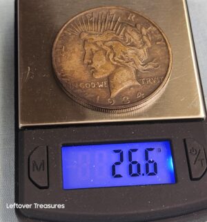p273- 1934 Silver Peace Dollar - Image 3