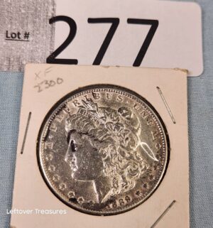 p277- 1889 Morgan Silver Dollar