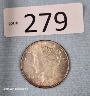 p279- 1923 Silver Peace Dollar