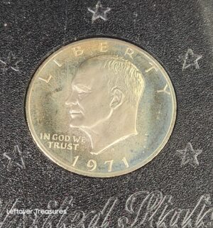 p287- 1971 Eisenhower 40% Silver Proof Dollar