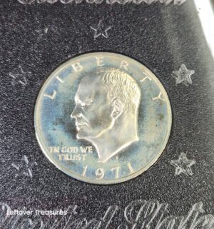 p288- 1971 Eisenhower 40% Silver Proof Dollar