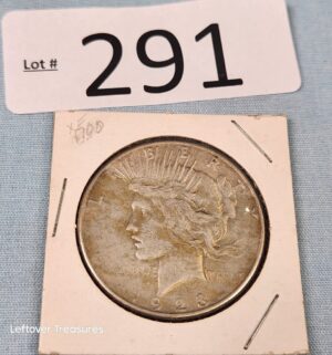 p291- 1923 Silver Peace Dollar