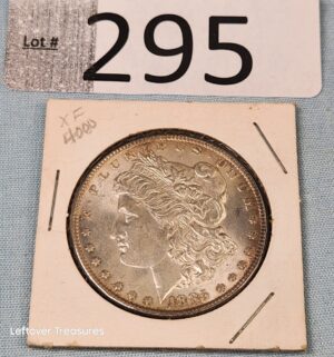 p295- 1885 Morgan Silver Dollar