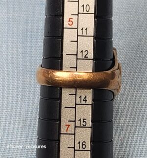 p297- 10k Gold Selma High School Class Ring. Jostens. Gold acid tested - Image 3