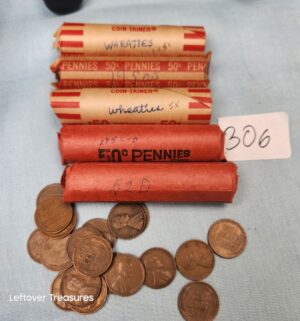 p306- Wheat Penny collection