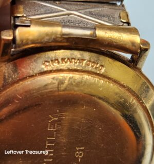 p310- 14k gold Hamilton Masterpiece watch 960877 - Image 4