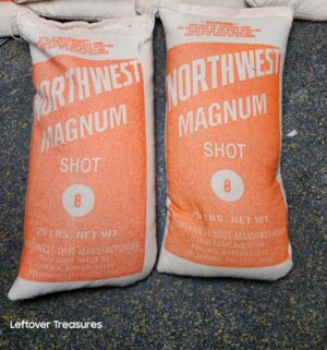 o279- Northwest Magnum Shot 8 (2) 25lbs Bags. Warning may contain lead - Image 2