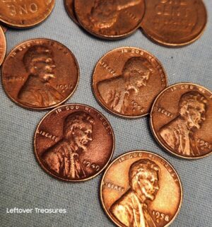 o280- Wheat Pennies, Wade Boggs, Mark McGwire, Jose Caneco Cards. Timex Watch - Image 2
