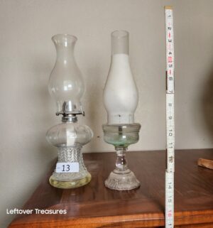 q13- Vintage Oil Lamps