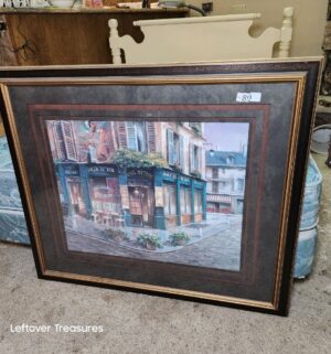 q89- Cafe Voltaire 32x36 Print