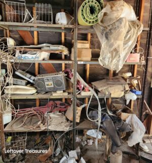q98- Contents of 2 Shelving Units
