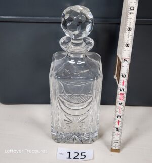 q125- Crystal Decanter
