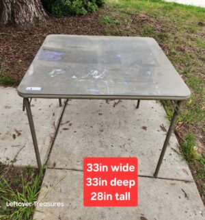 r1- Vintage Folding Table