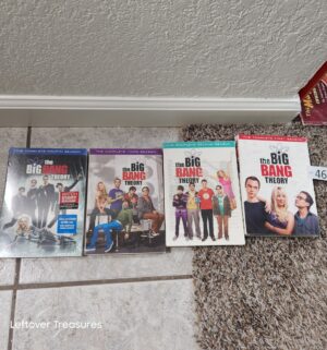 r46- Big Bang Theory DVDs