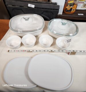 r122- CorningWare Dishes