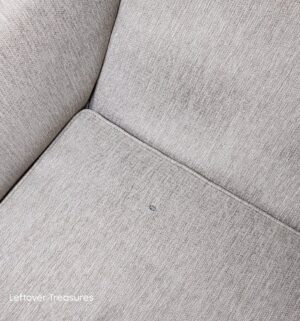 r175- 2 Piece Sofa & Loveseat Set w/ Throw Pillows. Very Clean. Smoke Free/Pet Free Home. 1 Very Small hole seen in cushion - Image 6