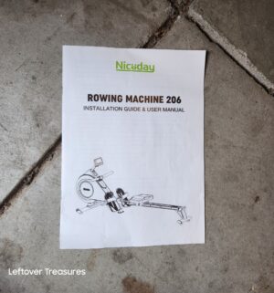 r181- Niceday Rowing Machine 206. Fully Tested/works - Image 6