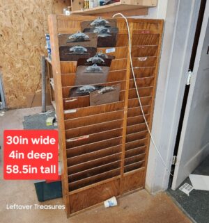 s33- vintage mail sorter