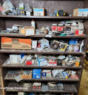 s60- all electrical items on bookcase