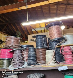 s61- copper wire on top shelf