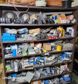 s62- all electrical on bookcase