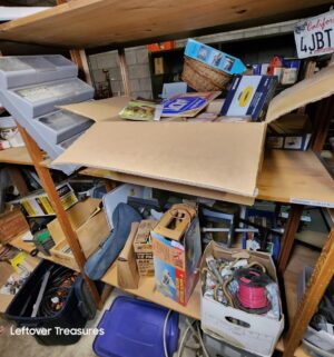 s72- all contents of 3 shelves