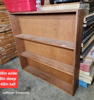 s139- carpenter made bookcase