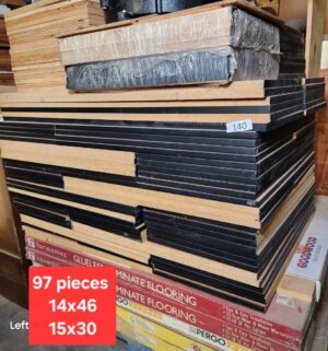 s140- Particle Board Shelves