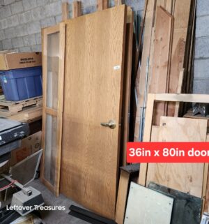s146- Heavy Duty Doors. Must take all doors