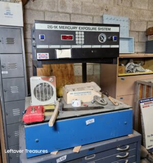 s150- 26-1K mercury Exposure System. From retired printer business