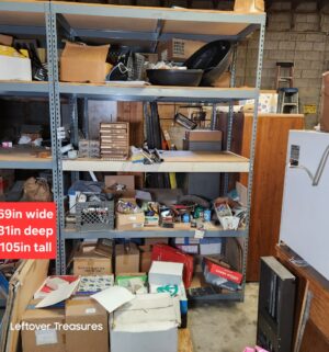 s158- One Rivetier Shelving Unit