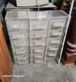 s173- stackable plastic storage cabinets