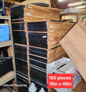 s179- Cedar or Pine 180pcs shelving planks