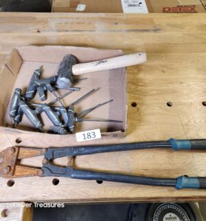 s183- bolt cutter, husky tool set