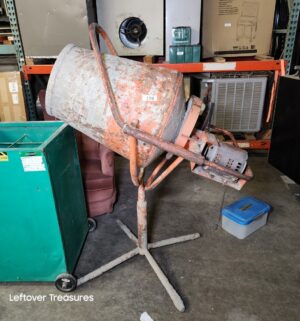 s198- electric concrete mixer