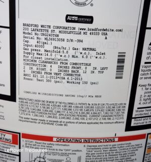 s200- Water Heaters. Owner intended to resell - Image 3