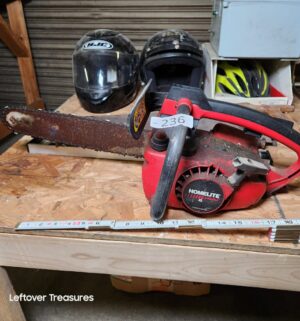 s236- homelite chainsaw. Has compression