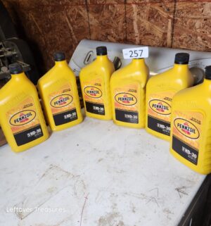 s257- sealed HD-30 Pennzoil