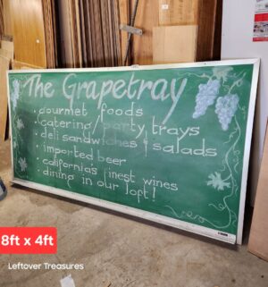 s287- very large chaulk board