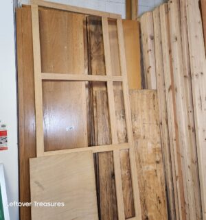 s288- 2 stacks of lumber