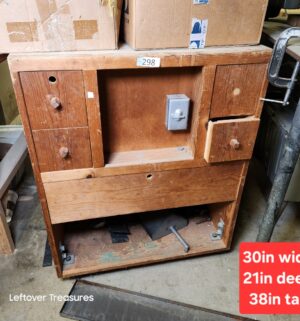 s298- Rolling Router Cabinet