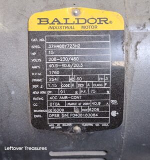 s310- Cat Pump w/ baldor motor. - Image 3