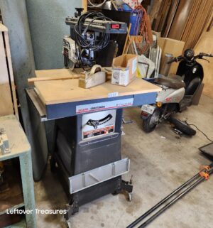 s313- Sears Craftsman 8 1/4 radial saw. tested/works