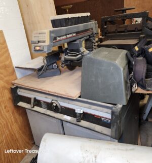 s319- sears craftsman radial arm saw. Tested/works