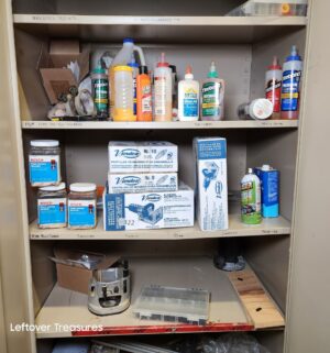 s322- contents of the cabinet