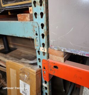 s345- Industrial Shelving unit. 2 sections. Must remove Saturday after 1pm - Image 4