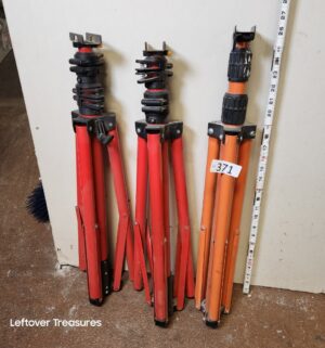 s371- surveying prism pole tripods