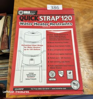 s386- water heater straps